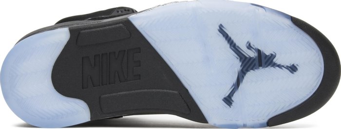 NIKE x AIR JORDAN - Nike Air Jordan 5 Retro OG Black Metallic Sneakers (2016)