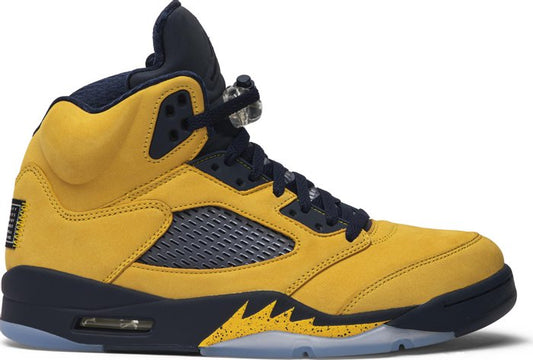 NIKE x AIR JORDAN - Nike Air Jordan 5 Retro SP Michigan Sneakers (2019)