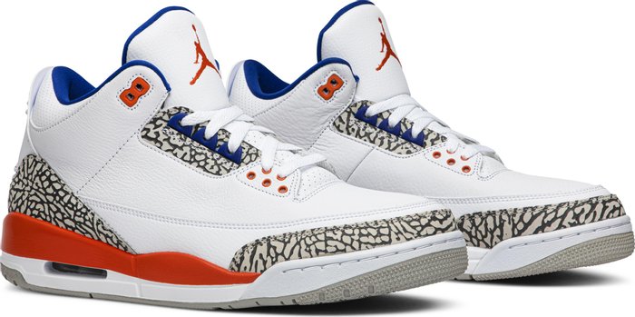 NIKE x AIR JORDAN - Nike Air Jordan 3 Retro Knicks Sneakers