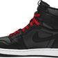 NIKE x AIR JORDAN - Nike Air Jordan 1 Retro High OG Black Satin Gym Red Sneakers
