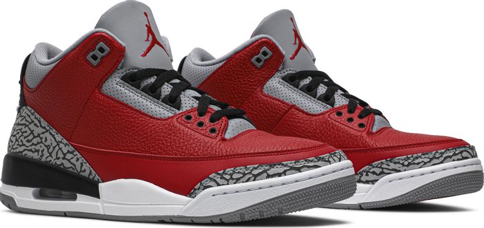 NIKE x AIR JORDAN - Nike Air Jordan 3 Retro SE Unite Fire Red Sneakers