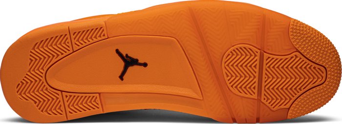 NIKE x AIR JORDAN - Nike Air Jordan 4 Retro Flyknit Total Orange Sneakers