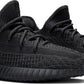 ADIDAS X YEEZY - Adidas YEEZY Boost 350 V2 Static Black Sneakers (Non-Reflective)