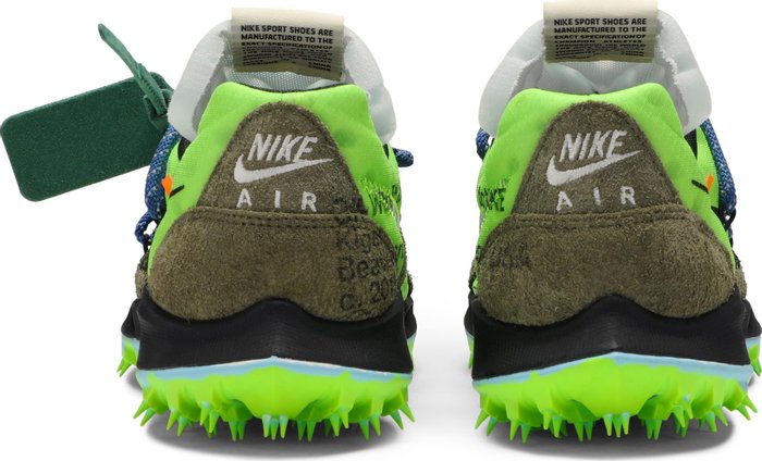 NIKE x OFF-WHITE - Nike Air Zoom Terra Kiger 5 "Athlete In Progress" Electric Green x Off-White Sneakers (Women)