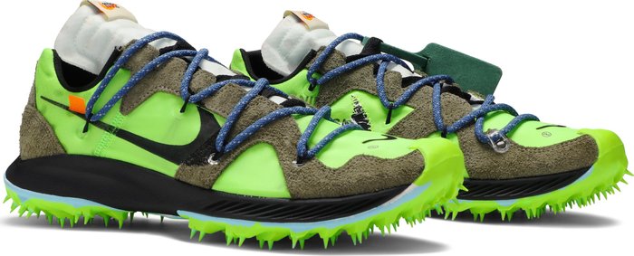 NIKE x OFF-WHITE - Nike Air Zoom Terra Kiger 5 "Athlete In Progress" Electric Green x Off-White Sneakers (Women)