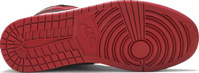 NIKE x AIR JORDAN - Nike Air Jordan 1 Retro High OG Bred Banned Bred Sneakers (2016)