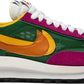 NIKE x SACAI - Nike LDWaffle Pine Green x Sacai Sneakers