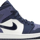 NIKE x AIR JORDAN - Nike Air Jordan 1 Mid Obsidian Sanded Purple Sneakers