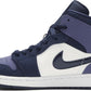 NIKE x AIR JORDAN - Nike Air Jordan 1 Mid Obsidian Sanded Purple Sneakers