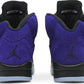 NIKE x AIR JORDAN - Nike Air Jordan 5 Retro Alternate Grape Sneakers