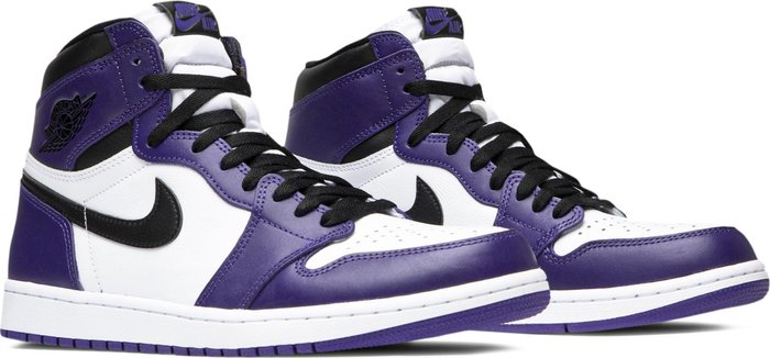 NIKE x AIR JORDAN - Nike Air Jordan 1 Retro High OG Court Purple 2.0 Sneakers