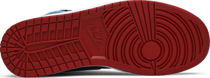 NIKE x AIR JORDAN - Nike Air Jordan 1 Retro High OG UNC To Chicago Leather Sneakers (Women)