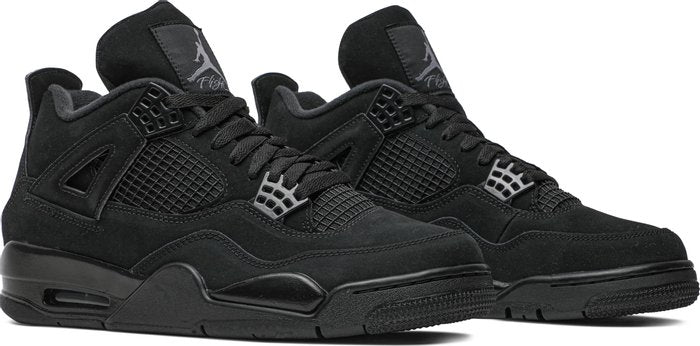 NIKE x AIR JORDAN - Nike Air Jordan 4 Retro Black Cat Sneakers (2020)