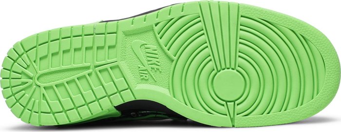 NIKE x OFF-WHITE - Nike Rubber Dunk Green Strike x Off-White Sneakers