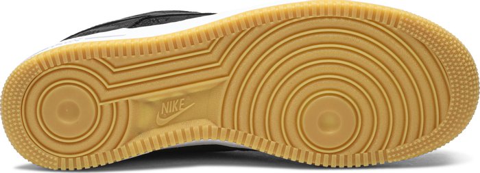 NIKE - Nike Air Force 1 Low Black Silk x Fragment Design x CLOT Sneakers
