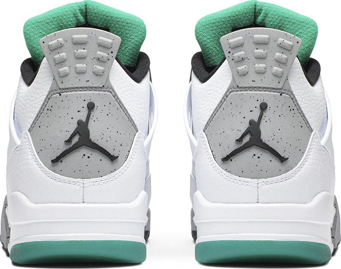 NIKE x AIR JORDAN - Nike Air Jordan 4 Retro Lucid Green Rasta Sneakers (Women)