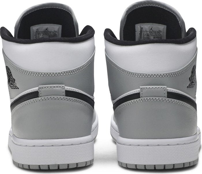 NIKE x AIR JORDAN - Nike Air Jordan 1 Mid Light Smoke Grey Sneakers