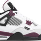 NIKE x AIR JORDAN - Nike Air Jordan 4 Retro Bordeaux x Paris Saint-Germain Sneakers