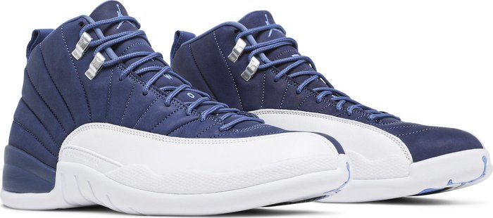 NIKE x AIR JORDAN - Nike Air Jordan 12 Retro Indigo Sneakers