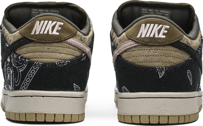 NIKE x TRAVIS SCOTT - Nike Dunk SB Low Premium QS Cactus Jack x Travis Scott Sneakers (Special Box)