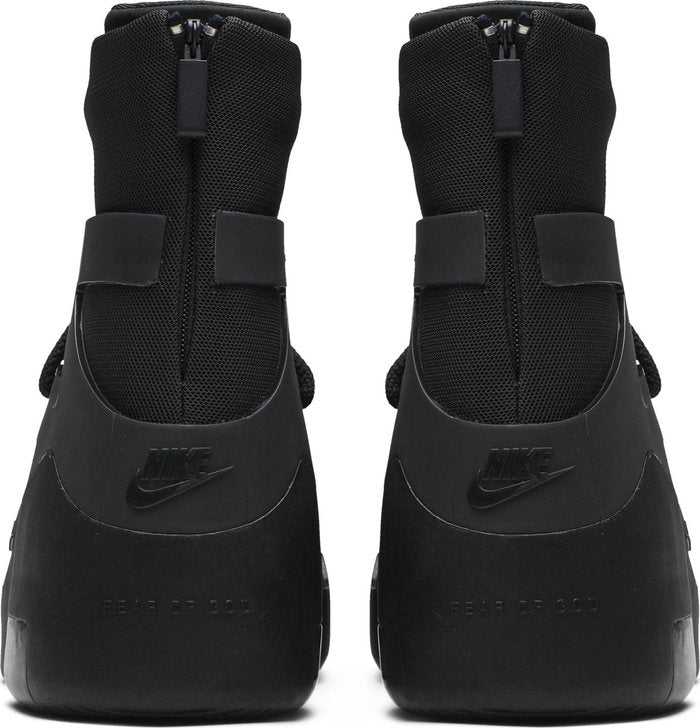 NIKE x FEAR OF GOD - Nike Air FEAR OF GOD 1 Triple Black Sneakers