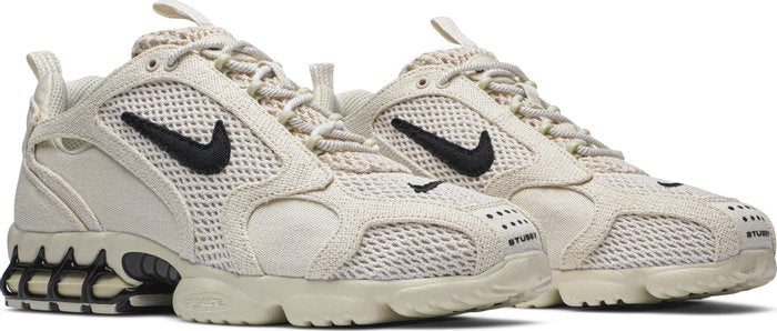 NIKE - Nike Air Zoom Spiridon Caged 2 Fossil x Stussy Sneakers