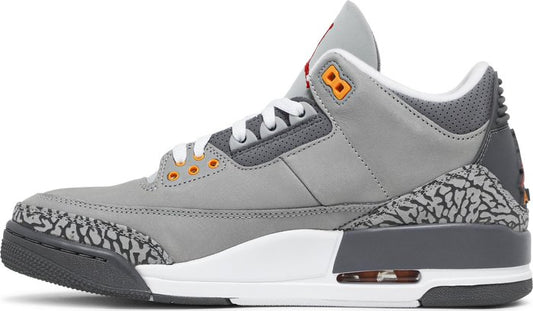 NIKE x AIR JORDAN - Nike Air Jordan 3 Retro Retro Cool Grey Sneakers (2021)