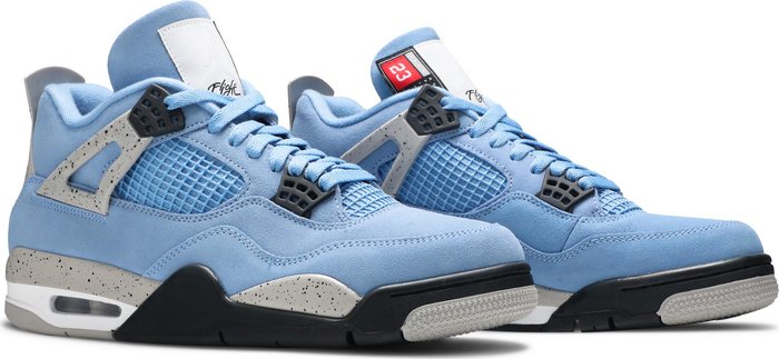 NIKE x AIR JORDAN - Nike Air Jordan 4 University Blue Sneakers