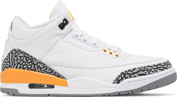 NIKE x AIR JORDAN - Nike Air Jordan 3 Retro Laser Orange Sneakers (Women)