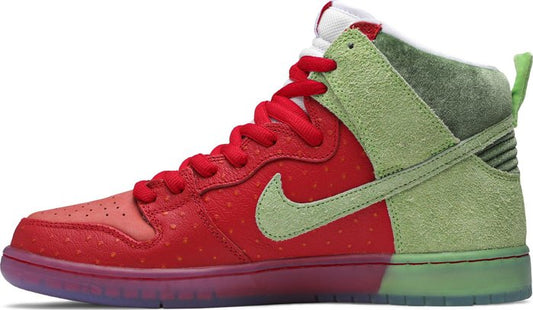 NIKE - Nike Dunk High SB Strawberry Cough Sneakers