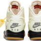 AIR JORDAN x OFF-WHITE- Nike Air Jordan 5 Retro SP Sail x Off-White Sneakers