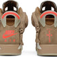 AIR JORDAN x TRAVIS SCOTT - Nike Air Jordan 6 Retro British Khaki x Travis Scott Sneakers