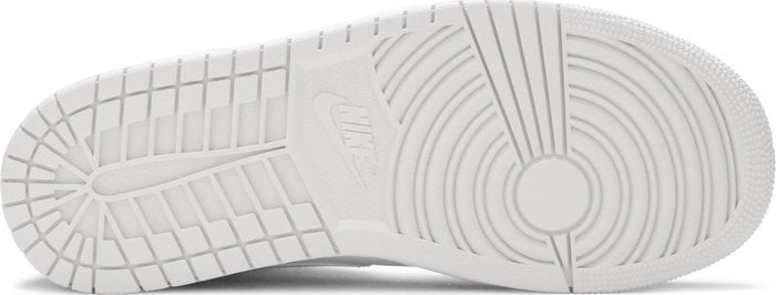 NIKE x AIR JORDAN - Nike Air Jordan 1 Mid Swoosh Logo - Grey Camo Sneakers