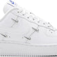 NIKE - Nike Air Force 1 07 LX White Sisterhood - White Metallic Silver Sneakers (Women)