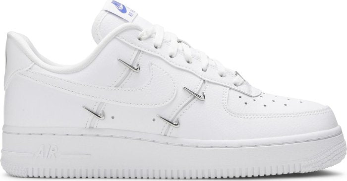 NIKE - Nike Air Force 1 07 LX White Sisterhood - White Metallic Silver Sneakers (Women)