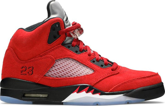 NIKE x AIR JORDAN - Nike Air Jordan 5 Retro Raging Bull Red Sneakers (2021)