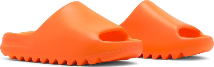 ADIDAS X YEEZY - Adidas YEEZY SLIDE Enflame Orange Slippers