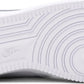 NIKE - Nike Air Force 1 Low White Light Silver Sneakers (Women)