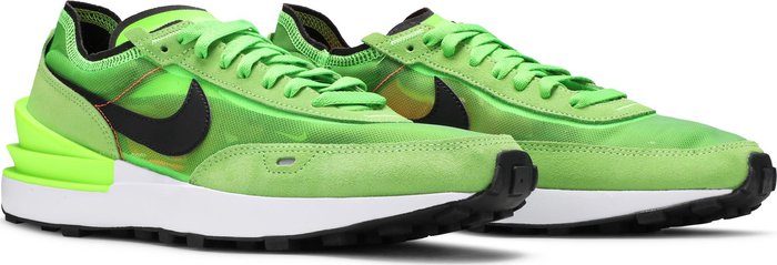 NIKE - Nike Waffle One Electric Green Sneakers