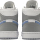 NIKE x AIR JORDAN - Nike Air Jordan 1 Mid Wolf Grey Aluminum Sneakers (Women)