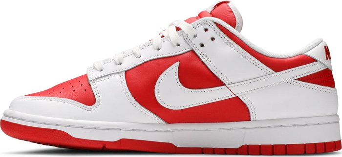 NIKE - Nike Dunk Low Championship Red Sneakers (2021)