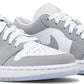 NIKE x AIR JORDAN - Nike Air Jordan 1 Low White Wolf Grey Sneakers (Women)