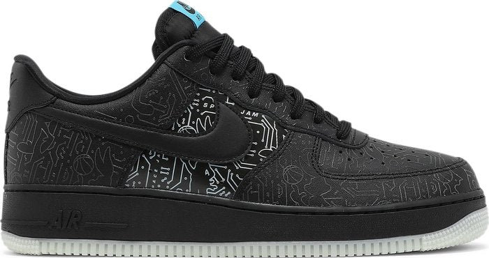 NIKE - Nike Air Force 1 07 Low Computer Chip x Space Jam Sneakers