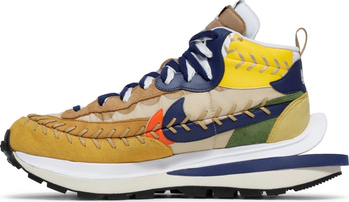 NIKE x SACAI - Nike VaporWaffle Sesame Blue x Jean Paul Gaultier x Sacai Sneakers