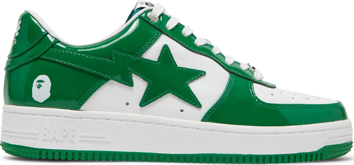 BAPE - A Bathing Ape Bape Sta Low Green Sneakers