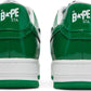 BAPE - A Bathing Ape Bape Sta Low Green Sneakers
