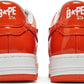 BAPE - A Bathing Ape Bape Sta Low Orange Sneakers