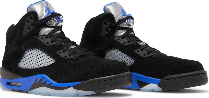 NIKE x AIR JORDAN - Nike Air Jordan 5 Retro Racer Blue Sneakers