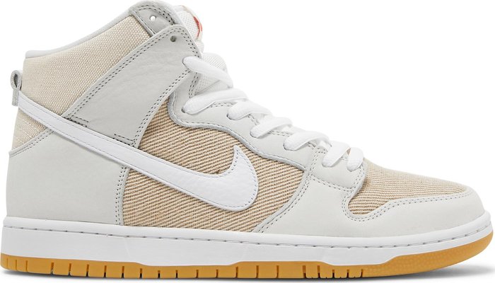 NIKE - Nike Dunk High Pro ISO SB Unbleached Pack - Natural Sneakers