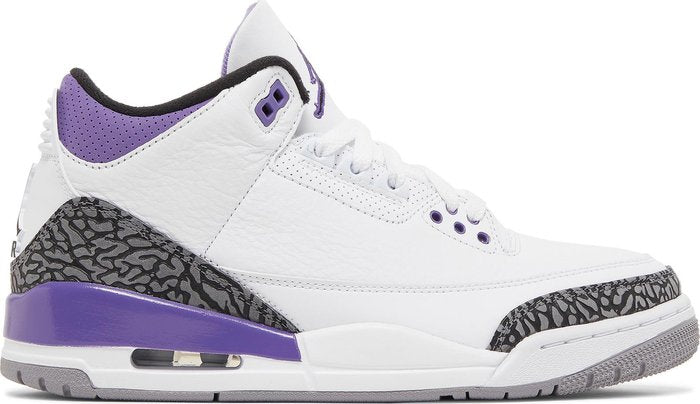 NIKE x AIR JORDAN - Nike Air Jordan 3 Retro Dark Iris Sneakers